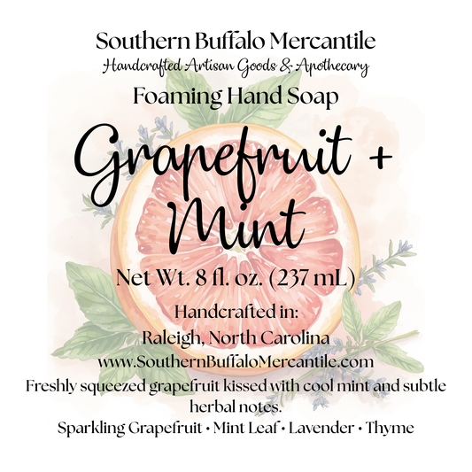 Grapefruit Mint Foaming Hand Soap