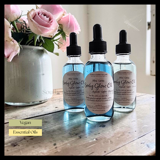 Blue Tansy Body Glow Oil | Hydrating Botanical Body Oil