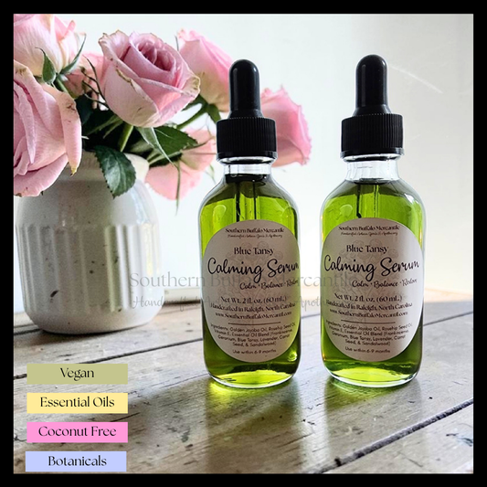 Blue Tansy Calming Facial Serum | Botanical Facial Oil