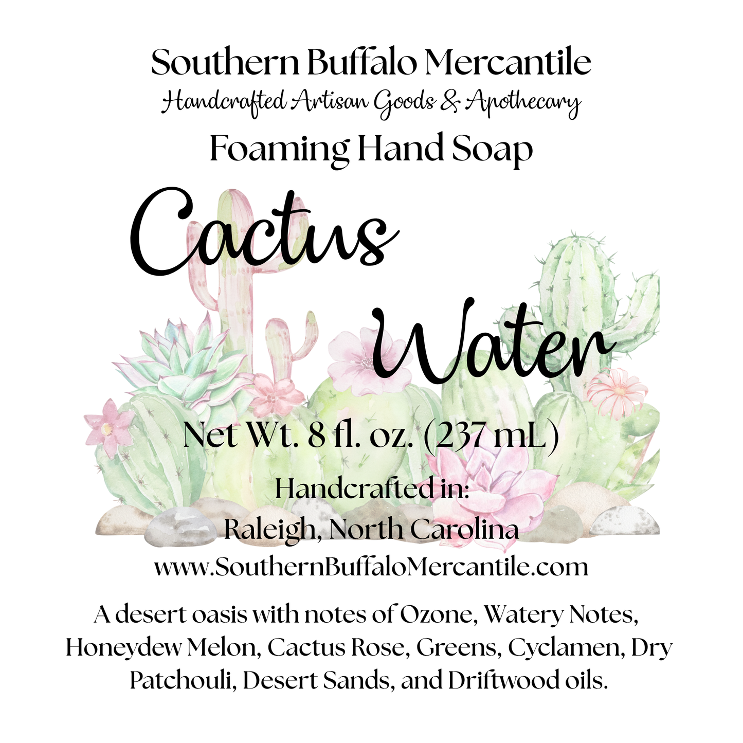 Cactus Water Foaming Hand Soap