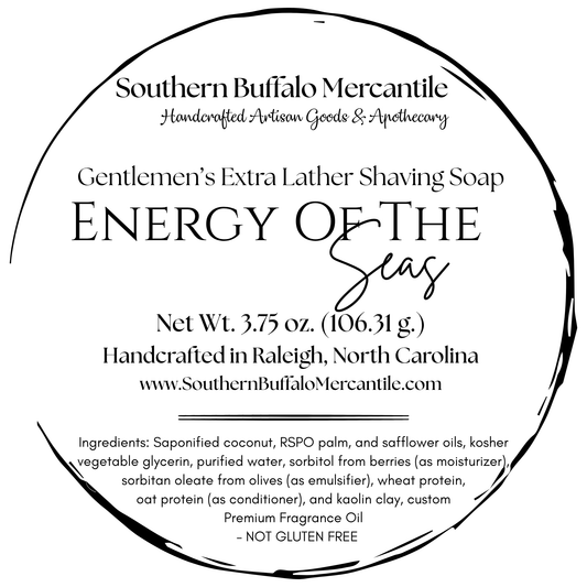 Energy of the Seas  I  Gentlemen's Extra Lather Shave Soap