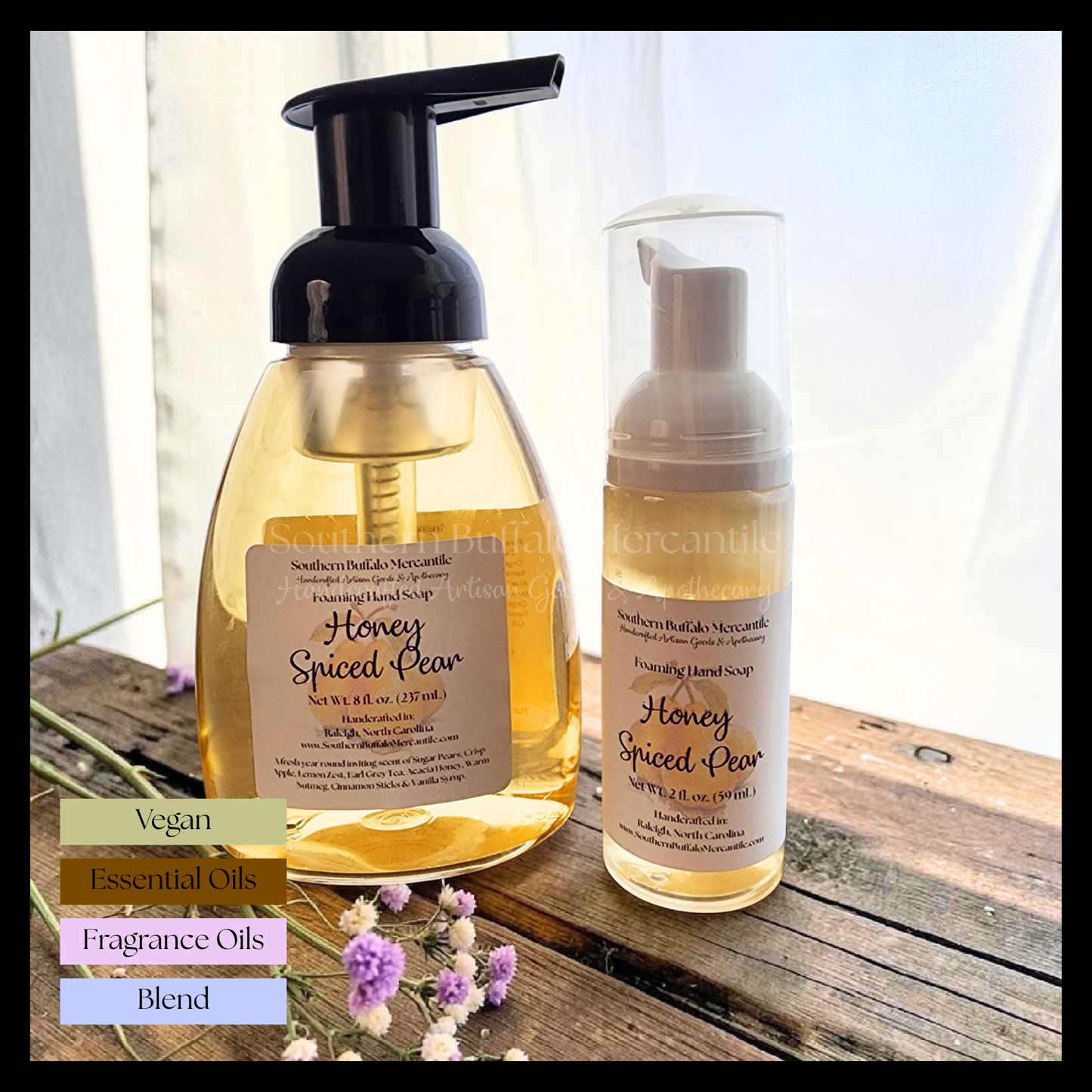 Honey Spiced Pear Foaming Hand Soap