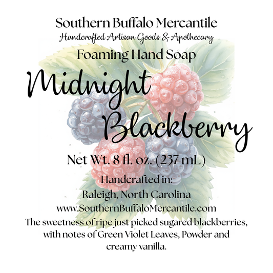 Midnight Blackberry Foaming Hand Soap (FKA Violet Berry Compote)