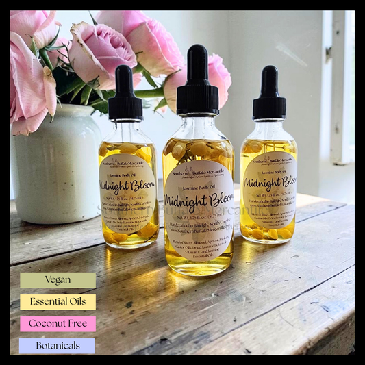 Midnight Bloom Body Oil | Jasmine Botanical Body Oil