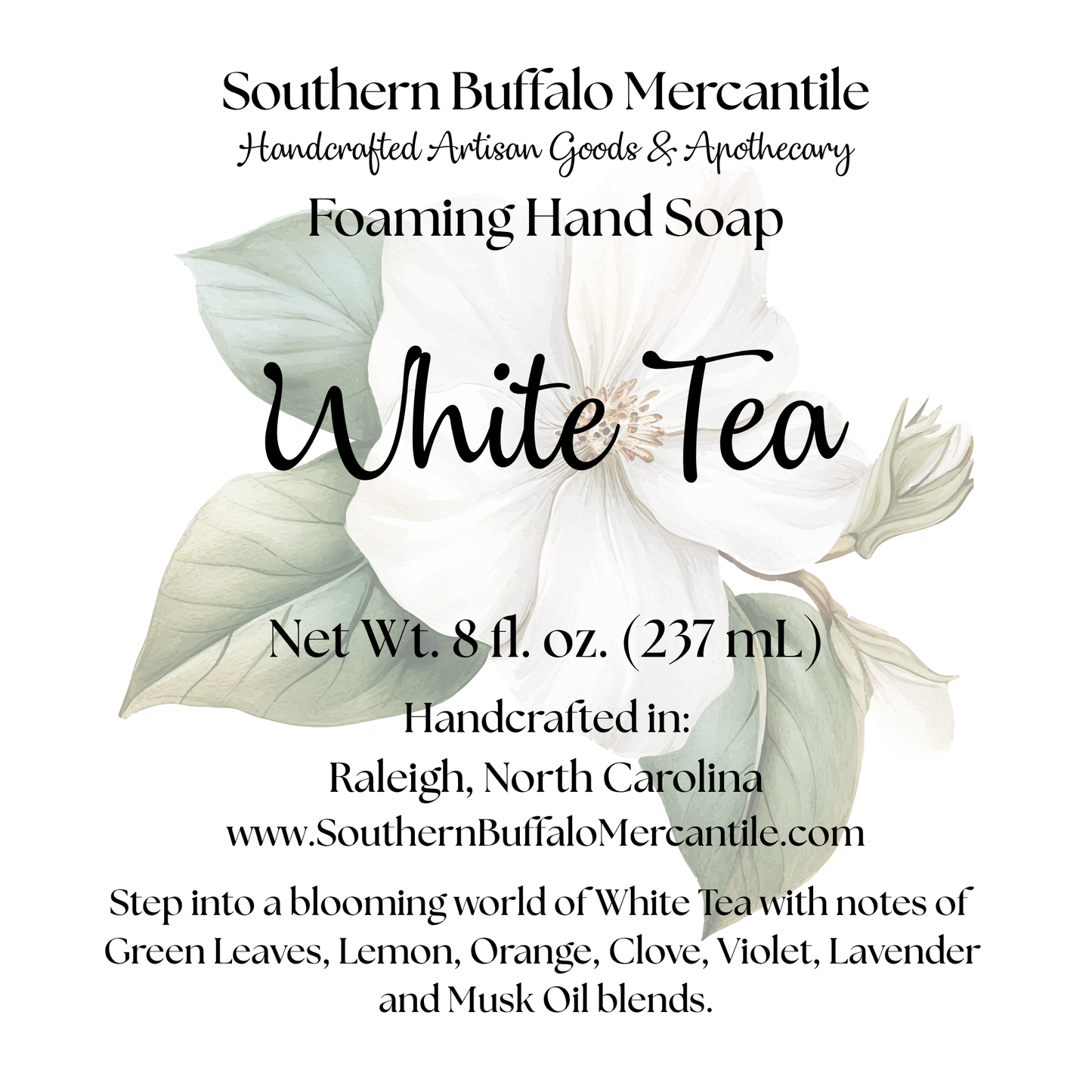 White Tea Foaming Hand Soap